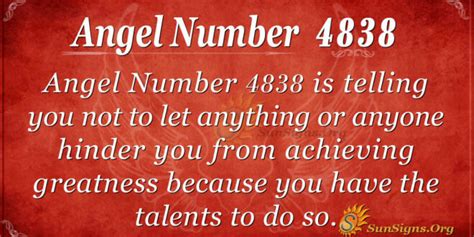 angel number 4838
